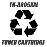 Tech Remanufactured Brother TN3605XXL Black Super High-Yield Toner Cartridge